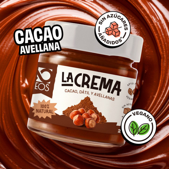 Crema cacao, avellana y dátil