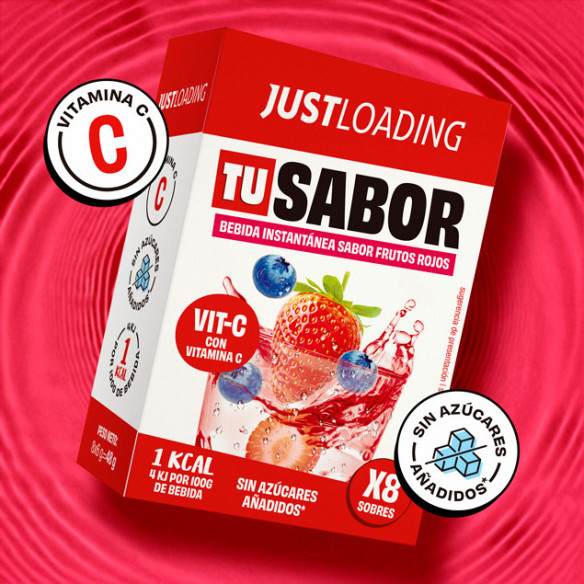 Bebida sin azúcares Instant Drink frutos rojos