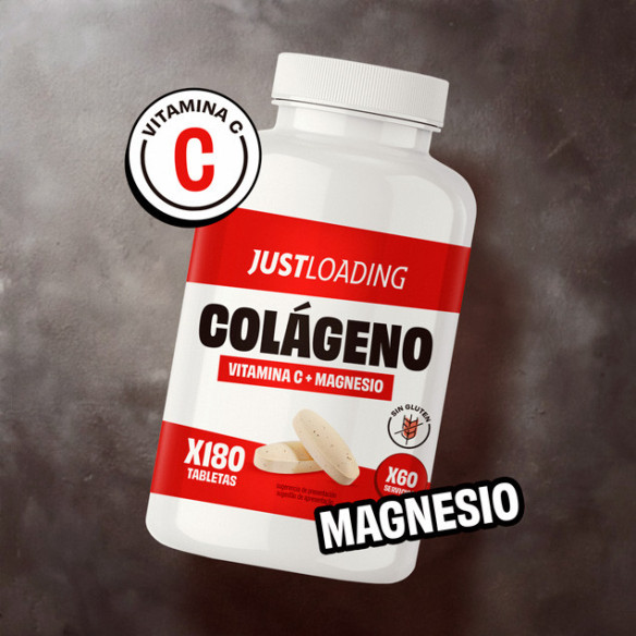 Colágeno + Magnesio + Vitamina C 765mg - 180 comprimidos