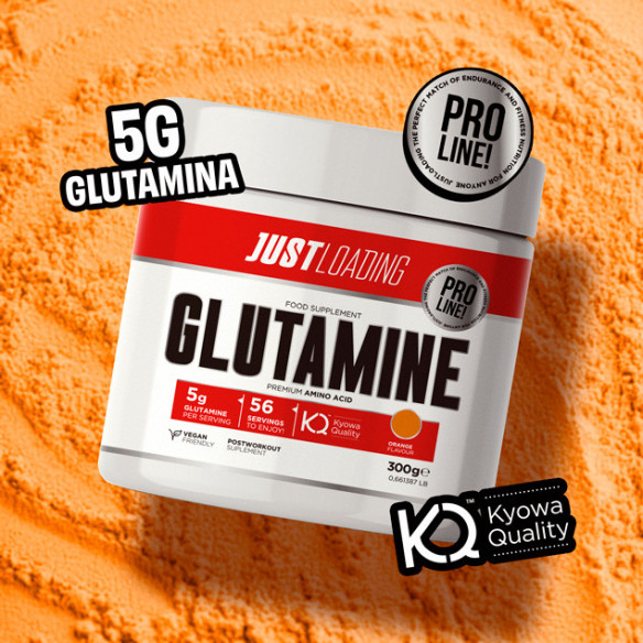 Glutamine 300g Orange Flavour