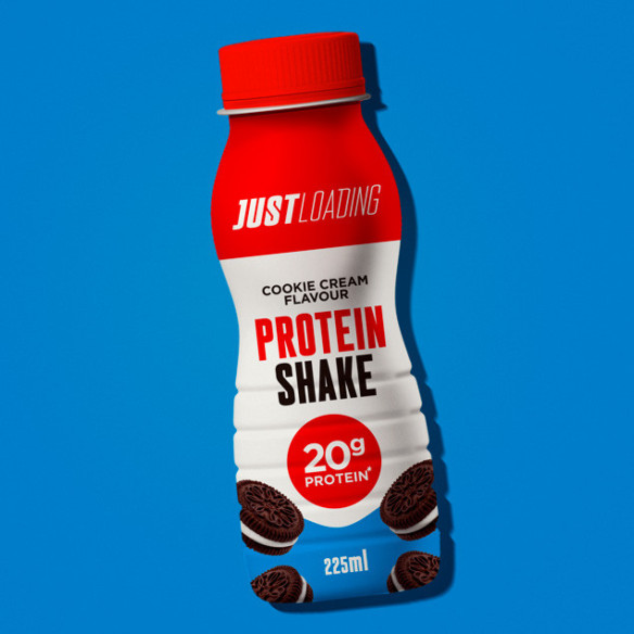 Cookie-flavored protein shake