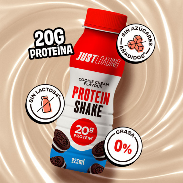 Cookie-flavored protein shake