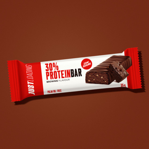 Low sugar brownie protein bar