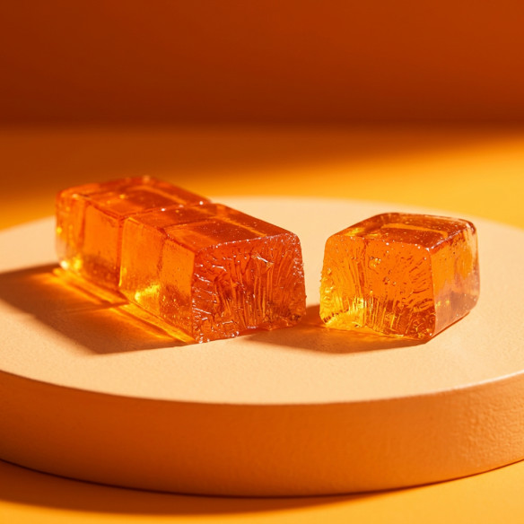 gummypower peach electrolytes bar