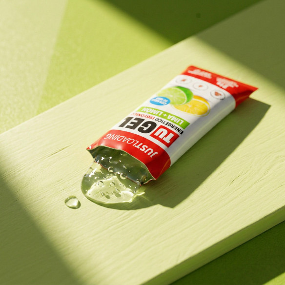 Isotonic lemon lime gel with seawater